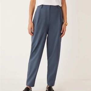 Frank & Oak slate blue trousers